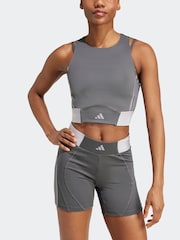 adidas Grey Hyperglam Vest - Image 5 of 15