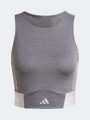 adidas Grey Hyperglam Vest - Image 8 of 15
