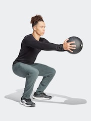 adidas Black Workout Long-Sleeve Top - Image 4 of 7
