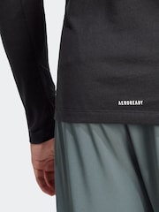 adidas Black Workout Long-Sleeve Top - Image 6 of 7