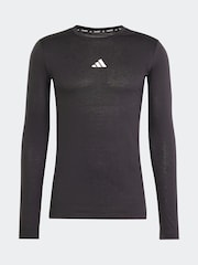 adidas Black Workout Long-Sleeve Top - Image 7 of 7
