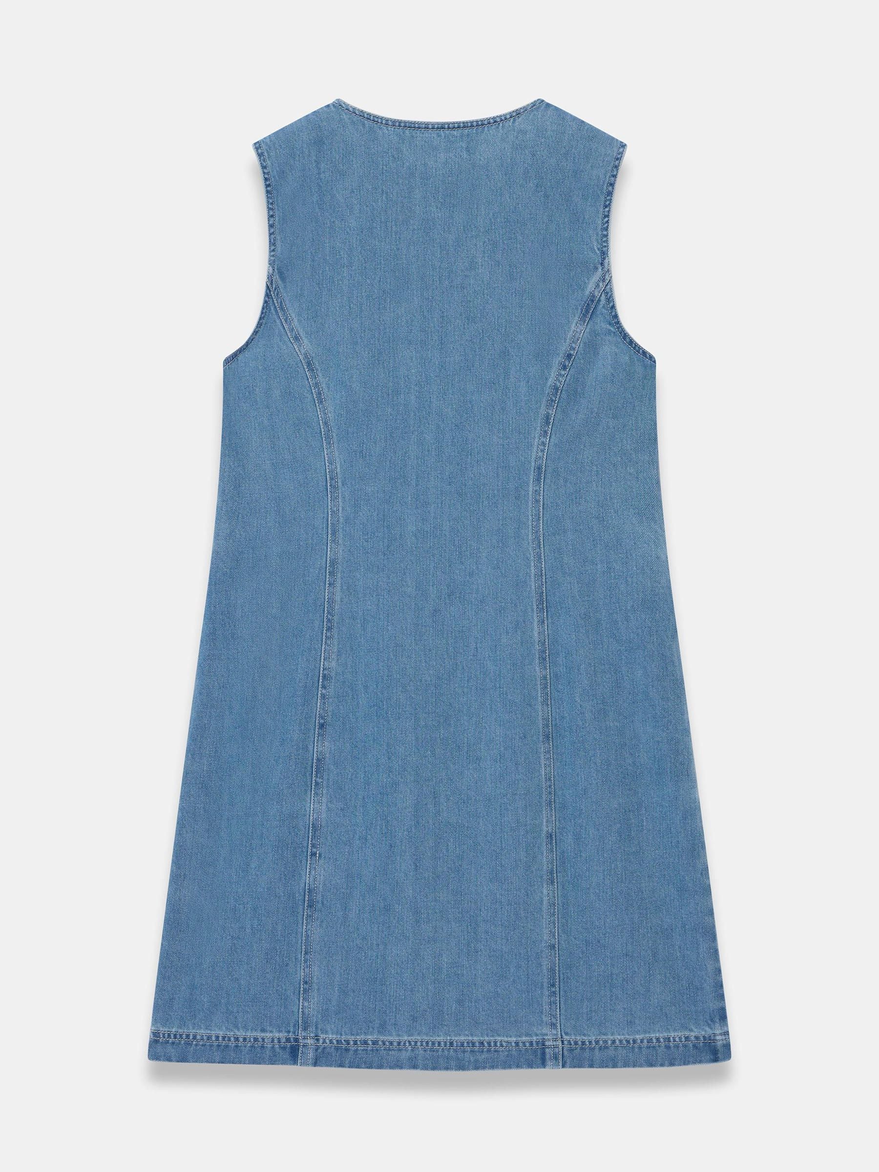 neuw denim dress Courreges Womens French Connection 90s Denim Button Neuw Denim | Buy Jonesy