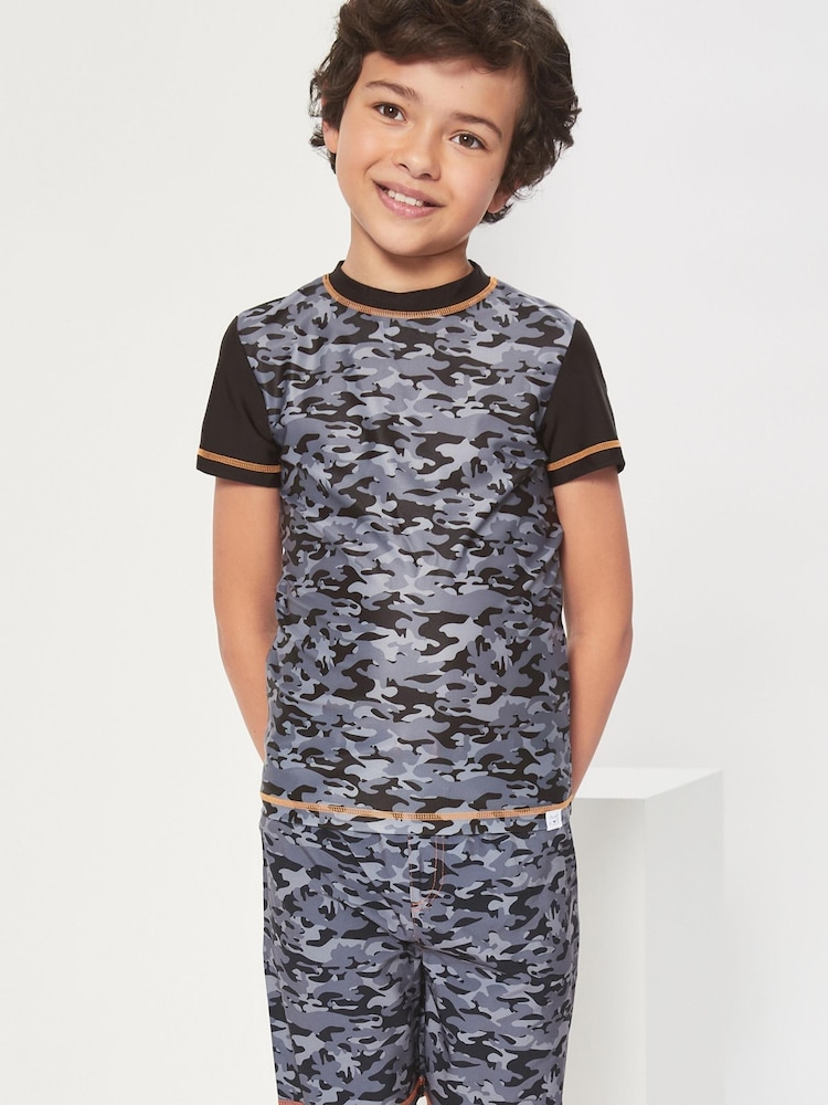 Harry Bear Black Camo Swimsuit - Image 1 of 1