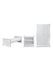 East Coast White Nebraska Cot Bed - Image 3 of 5