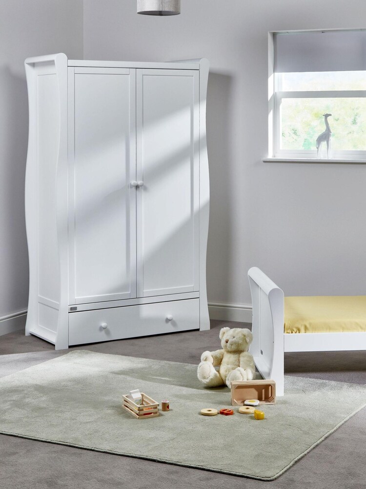 East Coast White Nebraska Cot Bed - Image 5 of 5