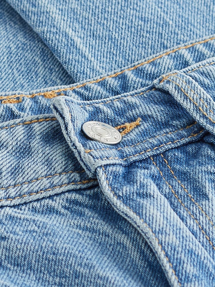 Mid Blue Rip Mom Jeans - Image 7 of 7
