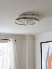 Cascade Satin Brass Ingram LED Ceiling Fan Light - Image 2 of 7