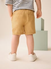 Ochre Yellow 100% Cotton Chinos Shorts (3mths-7yrs) - Image 4 of 7