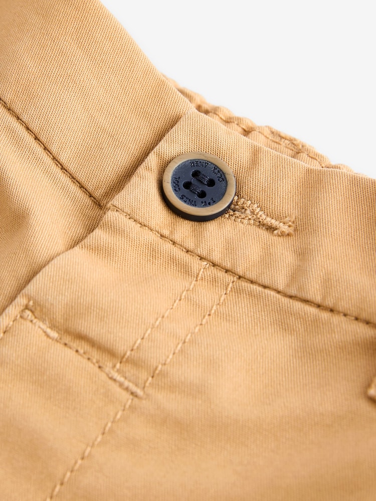 Ochre Yellow 100% Cotton Chinos Shorts (3mths-7yrs) - Image 7 of 7