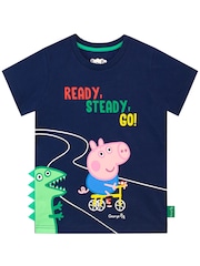Character Navy George 100% Cotton T-Shirt - Image 1 of 8