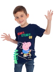 Character Navy George 100% Cotton T-Shirt - Image 6 of 8