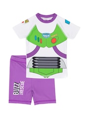 Vanilla Underground Purple Toy Story 2 Piece Swimset - Image 1 of 4