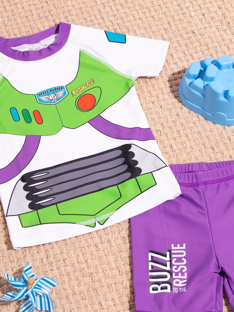 Vanilla Underground Purple Toy Story 2 Piece Swimset - Image 4 of 4