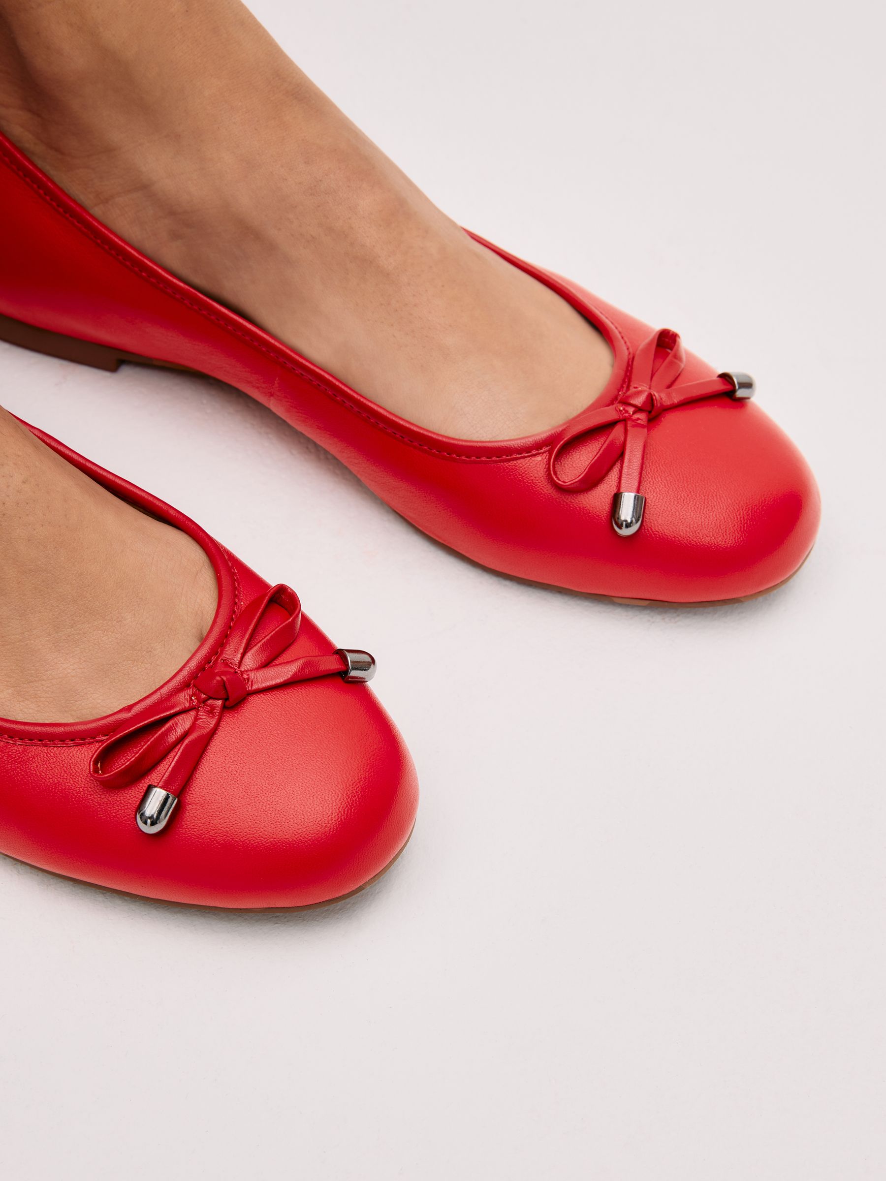 Next red flat shoes 2025