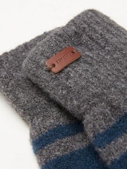 FatFace Grey Matt Touch Screen Gloves - Image 2 of 2