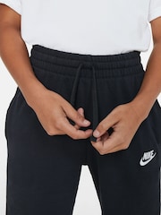 Nike Black Sportswear 100% Cotton Shorts - Image 4 of 8