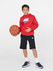 Nike Black Sportswear 100% Cotton Shorts - Image 6 of 8