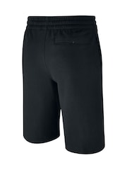 Nike Black Sportswear 100% Cotton Shorts - Image 8 of 8