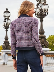 Sosandar Blue Denim Mix Jacket - Image 2 of 5