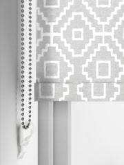 Smoke Grey Cave Sheer Made to Measure Roller Blind - Image 5 of 6