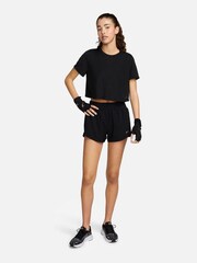 Nike Black One Classic Breathable Dri-FIT Short-Sleeve Top - Image 3 of 7