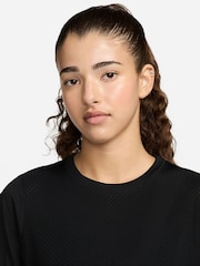 Nike Black One Classic Breathable Dri-FIT Short-Sleeve Top - Image 4 of 7