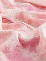 Pink Tie Dye Crinkle Texture Playsuit (3-16yrs) - Image 7 of 7