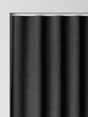 Laura Ashley Charcoal Grey Swanson Made to Measure Curtains - Image 8 of 9