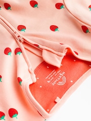 Red strawberry Baby Printed Sleepsuit (0mths-3yrs) - Image 11 of 13