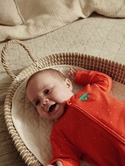 Red strawberry Baby Printed Sleepsuit (0mths-3yrs) - Image 4 of 13