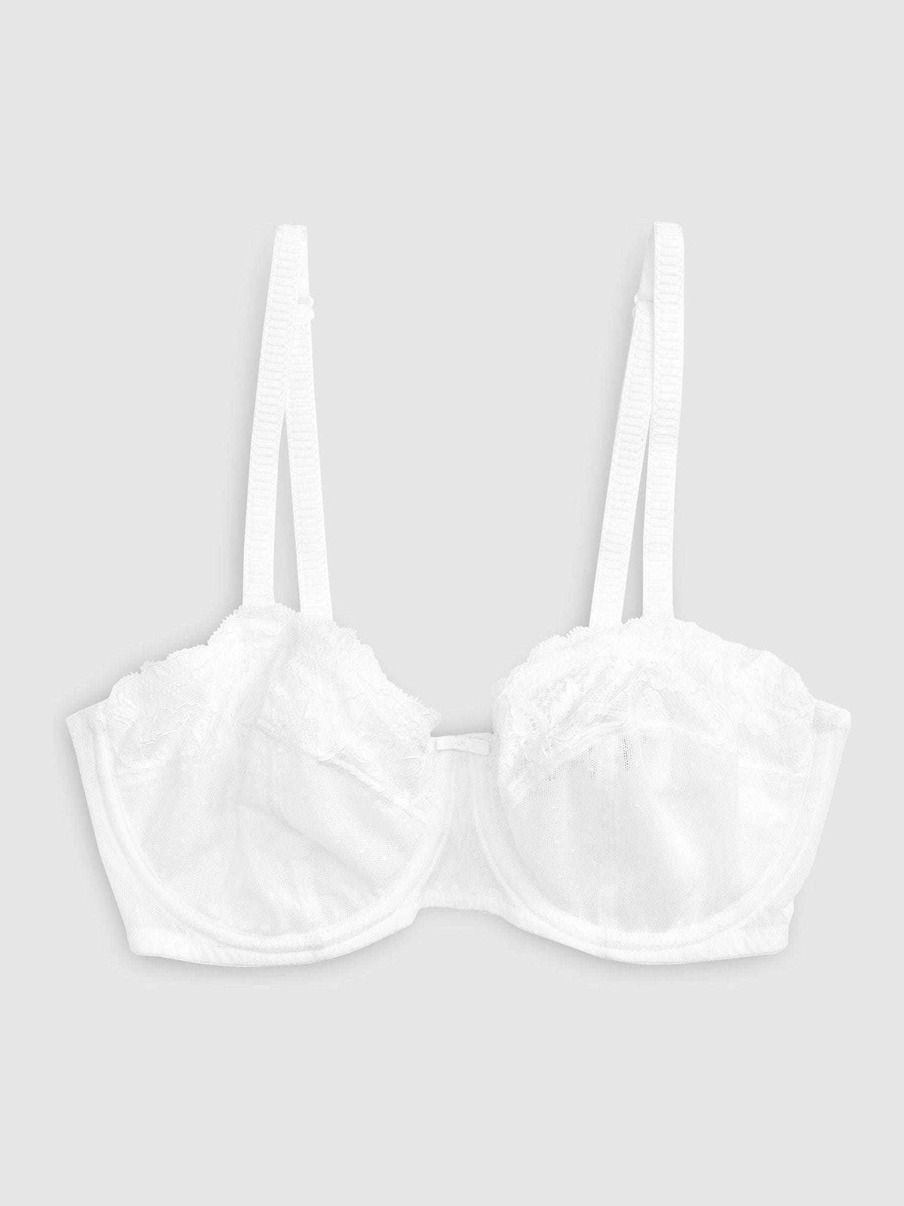 Buy White/Praline Nude DD+ Non-Padded Strapless & Multiway Bras 2
