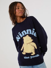 Skinnydip Disney Winnie the Pooh Winnie Knit Džemper - Slika 1 od 4