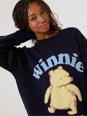Skinnydip Disney Winnie the Pooh Winnie Knit Džemper - Slika 3 od 4