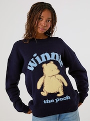 Skinnydip Disney Winnie the Pooh Winnie Knit Džemper - Slika 4 od 4