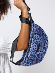 SCAMP & DUDE Blue Cheetah Cross-Body Sling Bag - Image 2 of 2