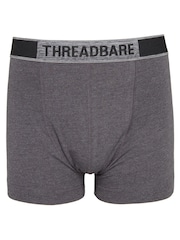 Threadbare Black Hipster Boxers 5 Packs - Image 3 of 6