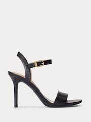 Черный - Lauren Ralph Lauren кожаные туфли на каблуке с ремешками Gwen - Image 1 of 4