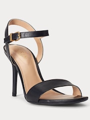Черный - Lauren Ralph Lauren кожаные туфли на каблуке с ремешками Gwen - Image 2 of 4