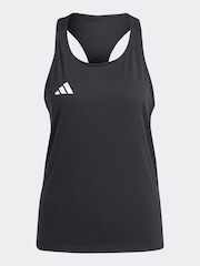 adidas Black Adizero Tank Vest - Image 11 of 11