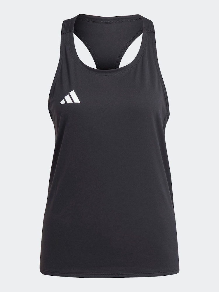 adidas Black Adizero Tank Vest - Image 11 of 11 adidas Black Adizero Tank Vest - Image 11 of 11