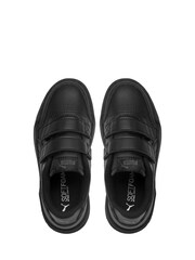 Puma Black Caracal Youth Trainer - Image 4 of 6