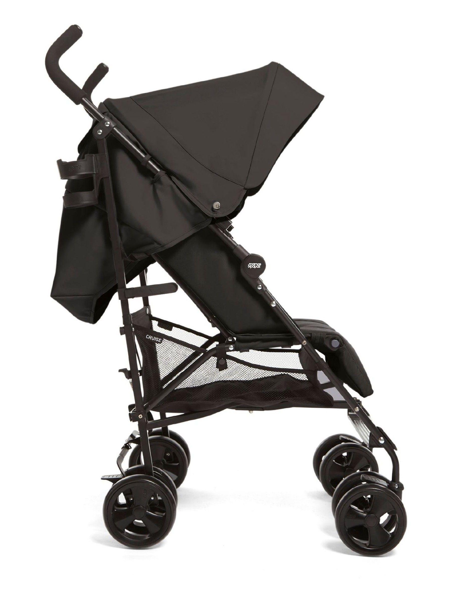 Mamas & Papas Cruise Buggy - Black - Lightweight Travel Stroller - Image 3