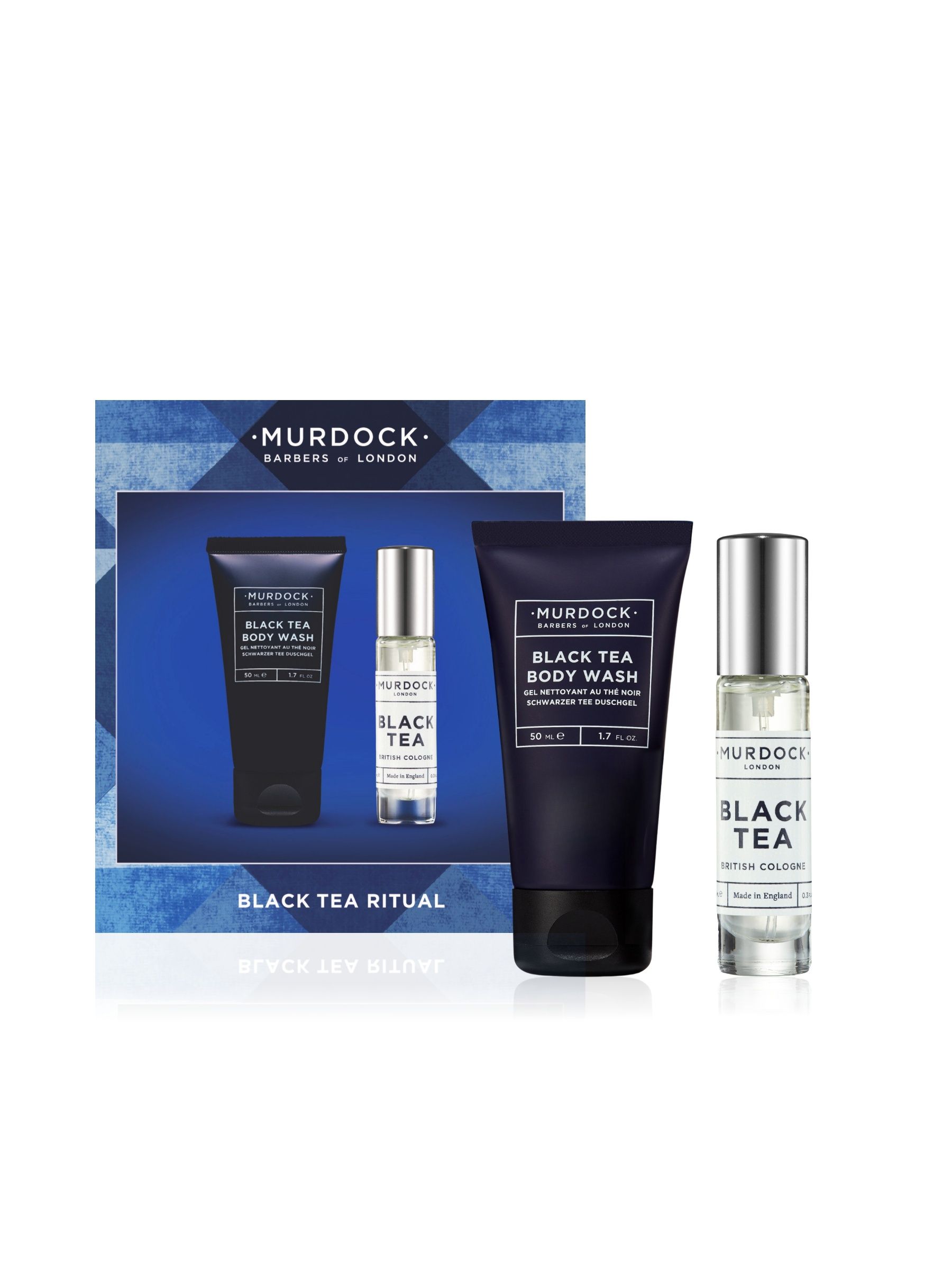 Debenhams Men's Misc Black Tea Body & Fragrance Ritual Set In - Image 4