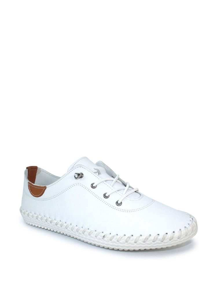 Blanco - Zapatos de lona St. Ives de Lunar - Imagen 2 de 5 Blanco - Zapatos de lona St. Ives de Lunar - Imagen 2 de 5