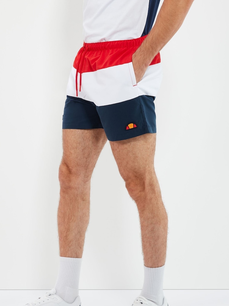Ellesse Red Cielo Swim Shorts - Image 1 of 4
