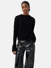 Jigsaw Black Cloud Cashmere Eldon Jumper - Image 2 of 5