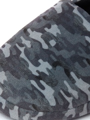 Harry Bear Grey Camo Printed Slippers - Image 5 of 5