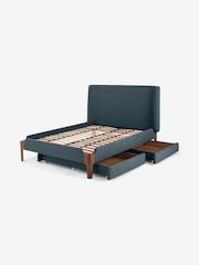 MADE.COM Aegean Blue Drawer Storage Bed Roscoe - Image 2 of 4