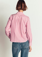 Ροζ - Boden Clara Tie Neck Top - Εικόνα 2 του 4