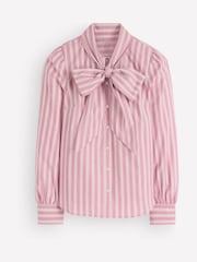 Ροζ - Boden Clara Tie Neck Top - Εικόνα 4 του 4